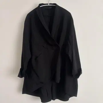 모유루 moyuru 테일러드 자켓 블랙