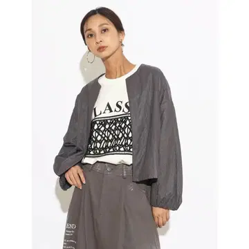 새상품 야마다야 스콧 클럽 인조 가죽 노카라 라이트 아우터 자켓