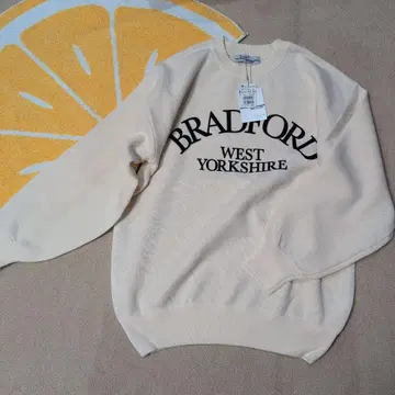 새상품 라슈드 로고 니트 스콧 클럽 계열 야마다야