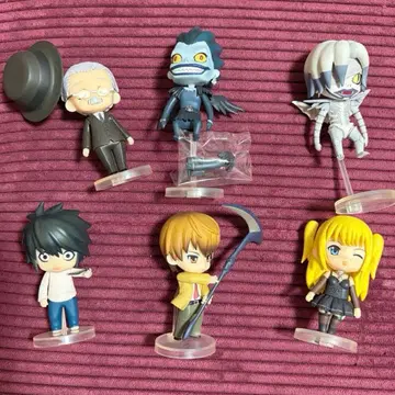 데스노트 넨도로이드 푸치 6체 세트 DEATHNOTE