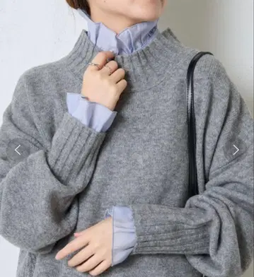 콜라주 개럴개런트 파피요네 프릴 칼라 커프스 세트