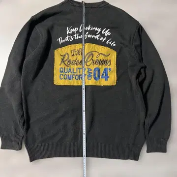 RODEO CROWNS 다크 그레이 니트 L 사이즈