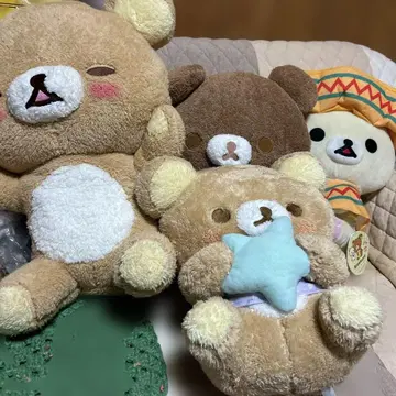 리락쿠마 봉제 인형 모음