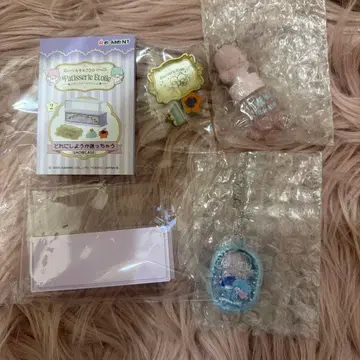 키키&라라 키링과 파티스리의 3종 세트