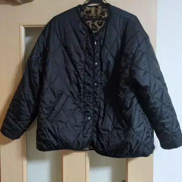 coca 리버서블 퀼팅 블루종 L 사이즈