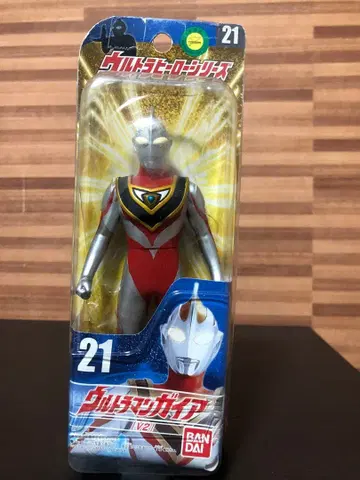 울트라 히어로 시리즈 블리스터 팩판 울트라맨 가이아 소프트 비닐