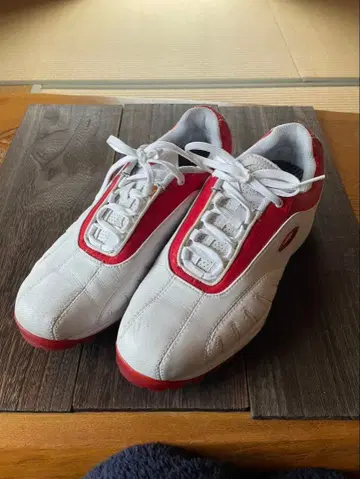 오클리 골프화 화이트/레드