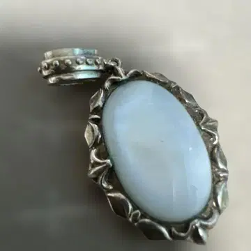 화이트 오팔 실버 참