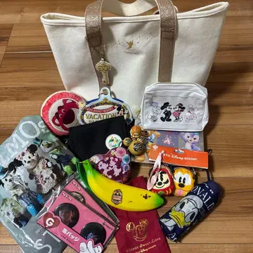 도쿄 디즈니 리조트 토트백 외 디즈니 굿즈 묶음 판매