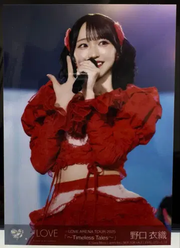 =LOVE 이코라브 노구치 이오리 TT 투어 봉입 브로마이드 TYPE-A