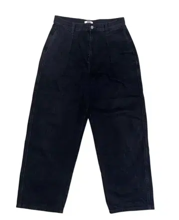 UNIQLO U 블랙 데님 팬츠