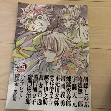 귀살대 대원 아오야마 코토하 팜플렛