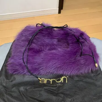 arron 퍼 백 퍼플