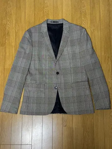 ZARA 글렌체크 테일러드 자켓
