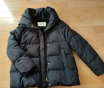 다운 자켓 블랙 내추럴 뷰티 베이직 M 사이즈