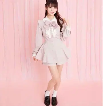 시크릿허니 셋업 핑크 긴팔