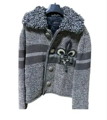 빈티지 FICCE YOSHIYUKI KONISH 플리스 옷깃 자켓