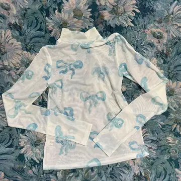 BLUE RIBBON SEE-THROUGH TOPS POPPY