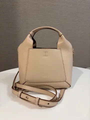 훌라 베이지 숄더백