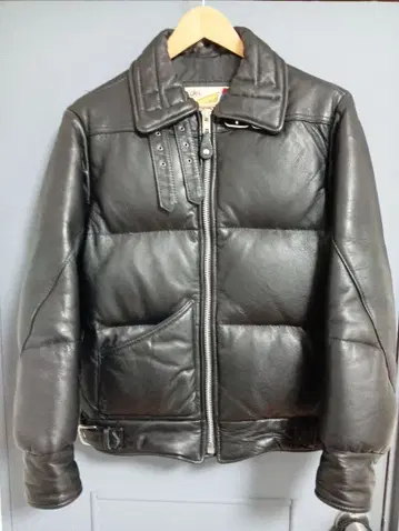 굿이너프 GOODENOUGH 가죽 B-3 다운 자켓 초기 shott 제조