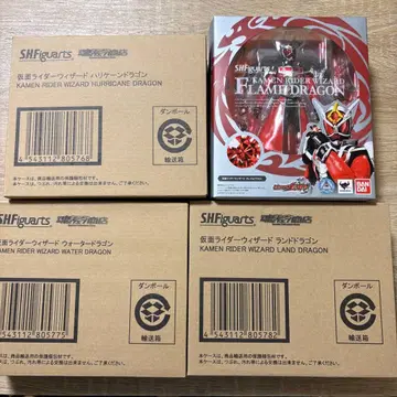 SHFiguarts 가면라이더 위저드 드래곤 스타일 세트