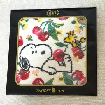 페일러 FEILER 스누피 손수건 미사용 새상품