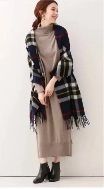 SLOBE IENA 홀가먼트 터틀 니트 원피스 택 포함 새상품