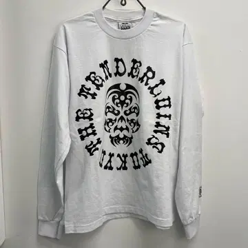 텐더로인 THENDERLOIN 긴팔 티셔츠 M 화이트