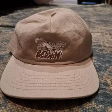 BEDWIN! 호랑이 자수 베이지 캡