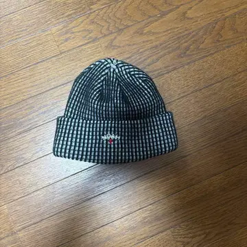 NOAH 니트 모자 블랙 화이트