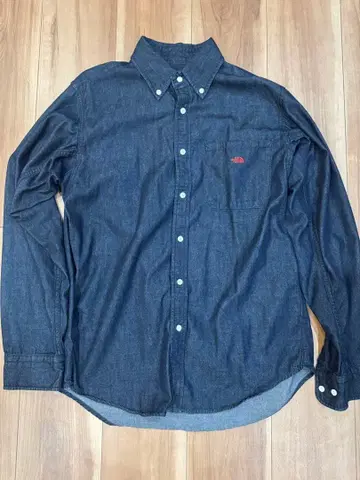 THE NORTH FACE 퍼플 라벨 버튼 다운 셔츠 S