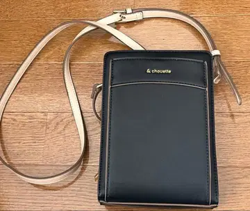 & chouette 숄더백 블랙