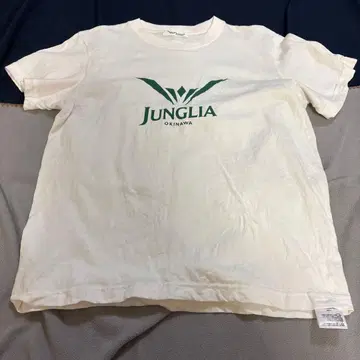 JUNGLIA 오키나와 티셔츠 화이트