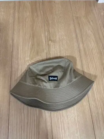 Schott 베이지 버킷햇