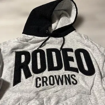 RODEO CROWNS 그레이 후드티