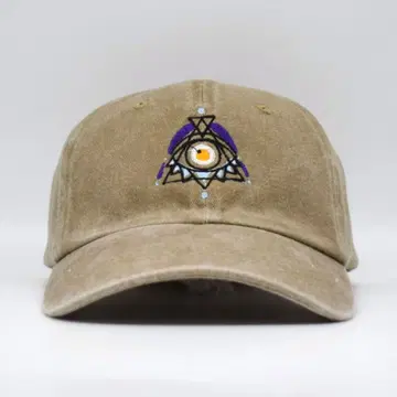 새상품 오리지널 자수 베이스볼 캡 전지전능의 눈 심볼