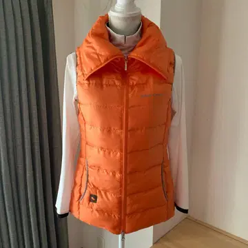 힐 크릭 오렌지 롱 베스트 L 사이즈지만 M보다