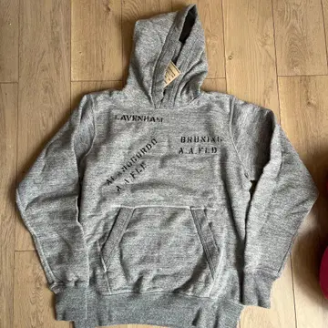 BUZZ RICKSON 후드티 BR65662 M 그레이