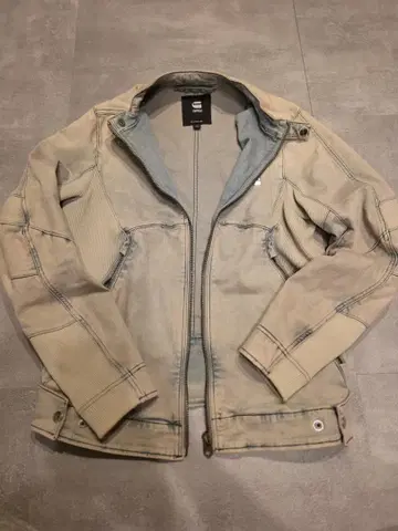 지스타 로우 데님 자켓