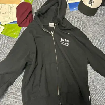 벤 데이비스 블랙 후드티 L 사이즈