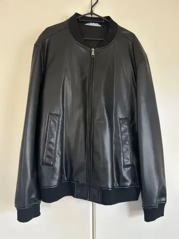 ZARA 페이크 가죽 자켓 EUR XL
