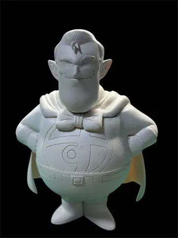 Dr. 슬럼프 아라레짱 스파맨 레진 키트 약 15cm 드래곤볼