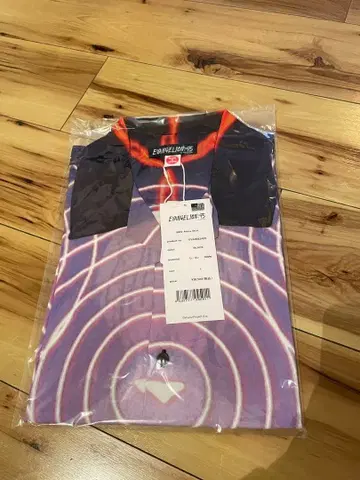 EVANGELION:95 블랙 알로하 셔츠 L 사이즈