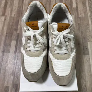 VOILE BLANCHE 스니커즈 화이트/그레이