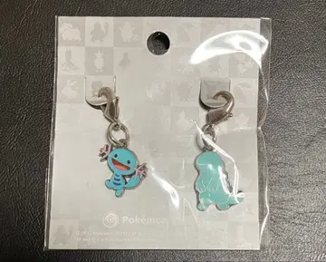 [레어 단종품] 메탈 참 컬렉션 2개 세트 포켓몬 센터 한정판