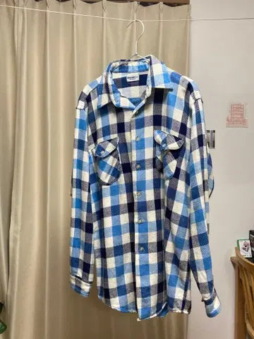 Oshkosh 체크 무늬 플란넬 셔츠