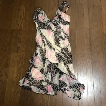 원피스 레오파드 무늬 미국제