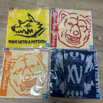 제일복권 MAN WITH A MISSION J상 핸드 타월 세트