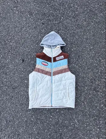 시크 스타일 헤이세이 갸루 레이와 갸루 아우터 블루종 다운 y2k 그런지