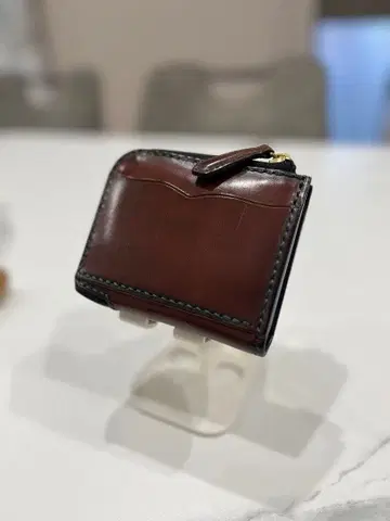 NO.496 가죽 쇼난 다지 그레이징 벤즈 가죽 지갑